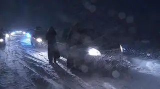 Zablokowana trasa S7