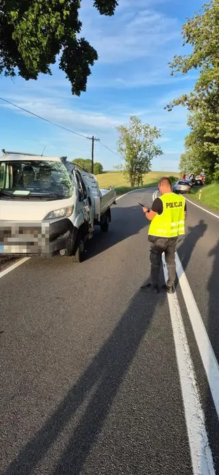 Wypadek na DK 20 w powiecie bytowskim
