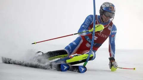 Mistrz olimpijski najlepszy w slalomie. Znakomity pościg Norwega