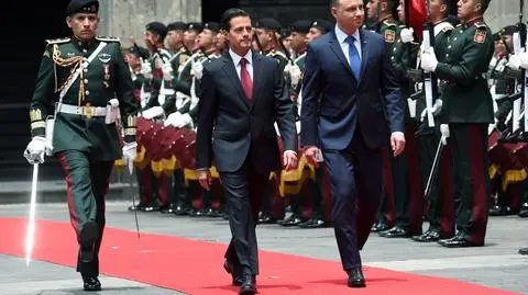 Enrique Pena Nieto przyjął Andrzeja Dudę