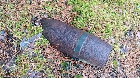 Czarne. Zbierał grzyby i znalazł pociski