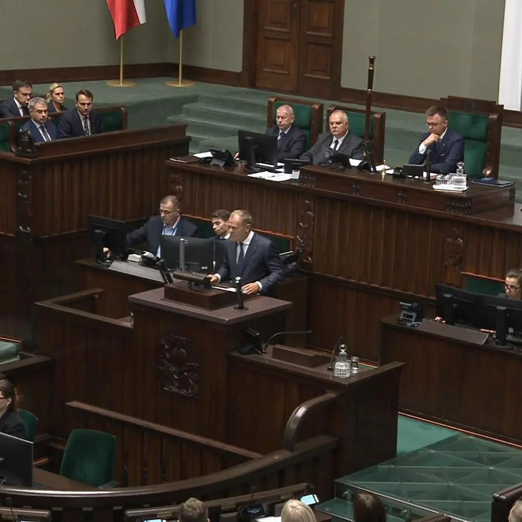 Plus Sejm Tusk