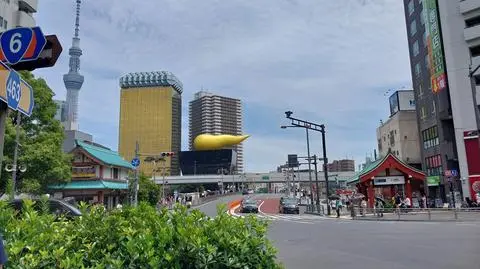 Tokio - siedziba koncernu Asahi