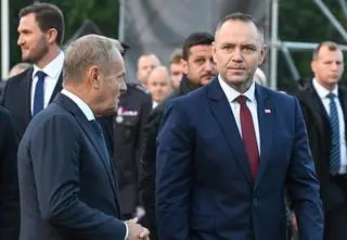 Nawrocki spotkał się z Tuskiem. Rozmowa "w cztery oczy" 