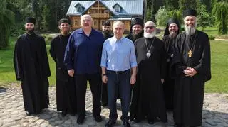 Władimir Putin i Alaksander Łukaszenka spotkali się na wyspie Wałaam