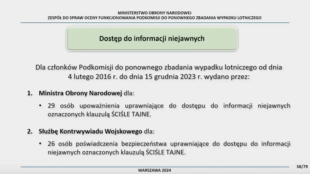 Dostęp do informacji niejawnych 