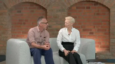 Tilda Swinton w TVN24+ o znaczeniu historii