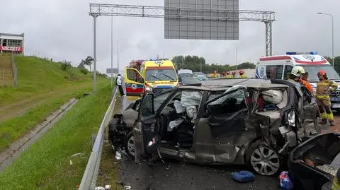Wypadek na trasie S6