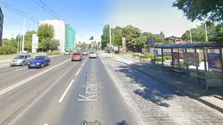 Potrącenie pasażera tramwaju na przystanku 