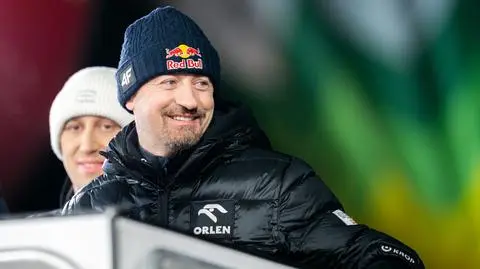 Małysz odetchnął z ulgą. "Lepiej późno niż wcale"