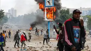 Protesty w Kenii