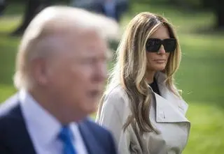 Reakcja Melanii Trump na rozmowy z Putinem