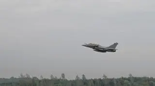 Rafale już latają nad Polską. "Stała czujność u boku naszych sojuszników"