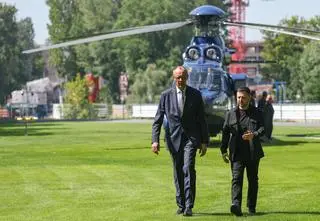 Zełenski wylądował w Berlinie. Weźmie udział w rozmowie z Trumpem