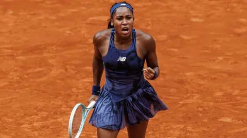 Pokaz siły Gauff. Francuska rewelacja bez szans