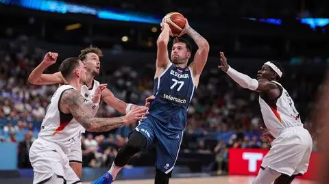 Donczić czarował, ale to za mało. Niemcy zagrają o finał 