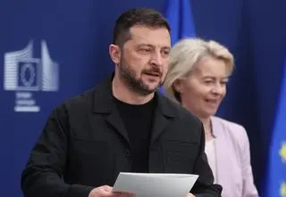 Prezydent Ukrainy o "historycznej decyzji" Amerykanów
