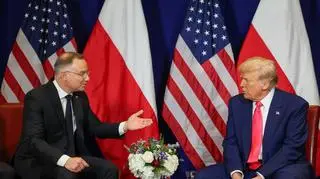 Duda po rozmowie z Trumpem. "Powiedział, że odwiedzi Polskę"