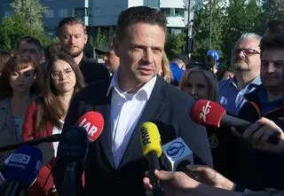 Trzaskowski: Nawrocki ewidentnie ma problem