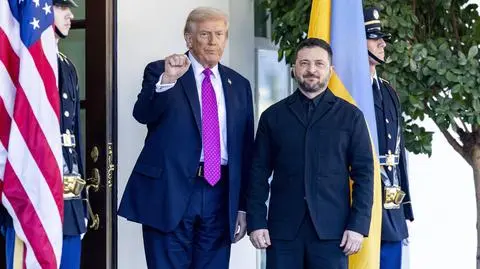 Donald Trump i Wołodymyr Zełenski