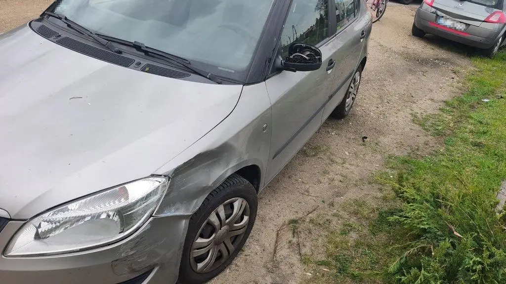 Samochód uszkodzony przez 39-latkę