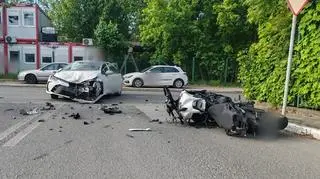 Nie żyje 36-letni motocyklista