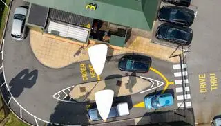 Restauracja McDonald's w Llantrisant (Walia)