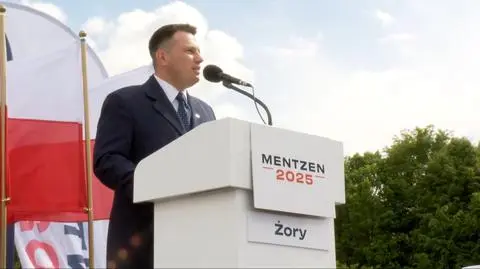 Mentzen na spotkaniu z mieszkańcami Żorów