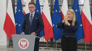 Marszałek Sejmu Szymon Hołownia