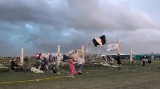 Nagranie z Leszna. Widać siłę żywiołu