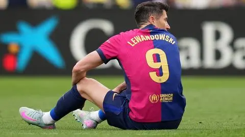 Lewandowski zszedł z kontuzją