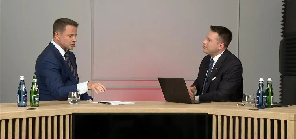 "Każdą dyskusję można doprowadzić do absurdu". Trzaskowski u Mentzena