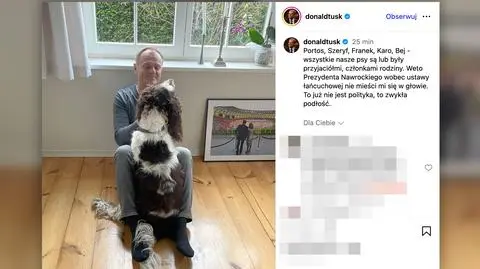 Post Donalda Tuska o wecie Karola Nawrockiego