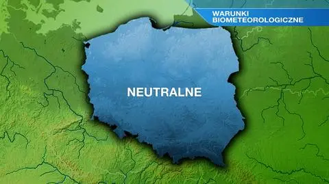 Warunki biometeorologiczne w niedzielę