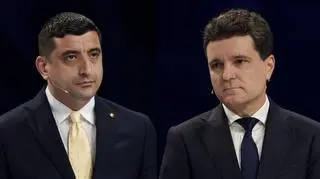 George Simion i Nicusor Dan