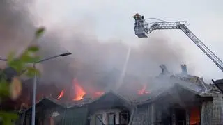 Pożar w Ząbkach