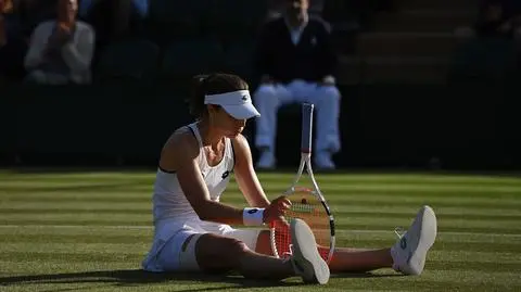 Ograła Świątek, ale już żegna się z Wimbledonem 