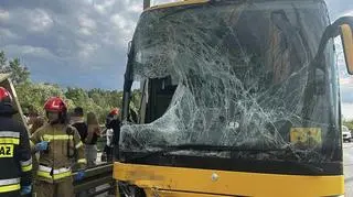Wypadek na moście Siekierkowskim