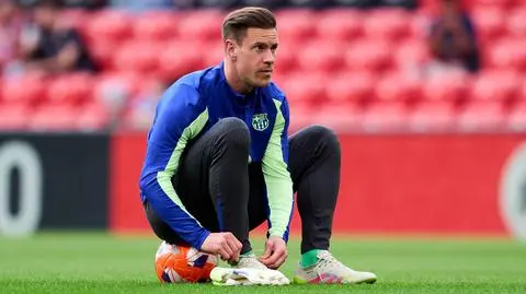 Ter Stegen opuścił pierwszy trening Barcelony. Hiszpanie podali powód 
