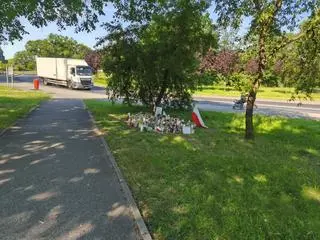 Park Glazja w Toruniu, gdzie doszło do tragedii