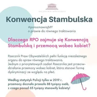 Dlaczego RPO zajmuje się Konwencją Stambulską i przemocą wobec kobiet? 