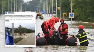 Pękła tama w Ostrawie, woda zalewa część miasta. Media: są dwie duże wyrwy