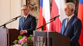 Duda w imieniu Nawrockiego o współpracy z Czechami