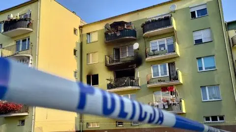 Pożar w Brzegu Dolnym