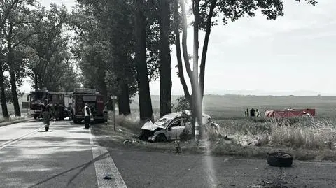 Tragiczny wypadek. Dwie osoby nie żyją, pięć rannych