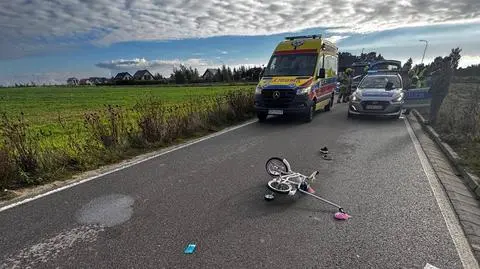 Wypadek w Łebczu