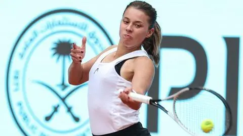 Trudna przeprawa Polki. Rywalka nie wytrzymała