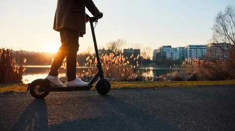 jazda na hulajnoga elektryczna