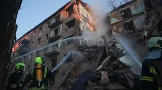 Setki rosyjskich dronów wysłane na Kijów. Rośnie liczba ofiar
