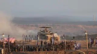 Izraelskie wojsko po wycofaniu na zawarte w porozumieniu pokojowym linie